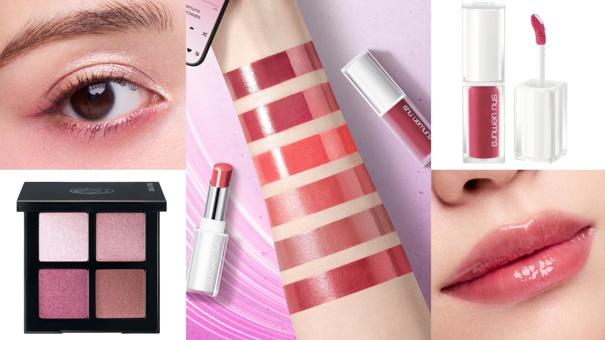 2026植村秀春夏限定酷粉色妝品集合：從唇露到眼影盤全曝光！