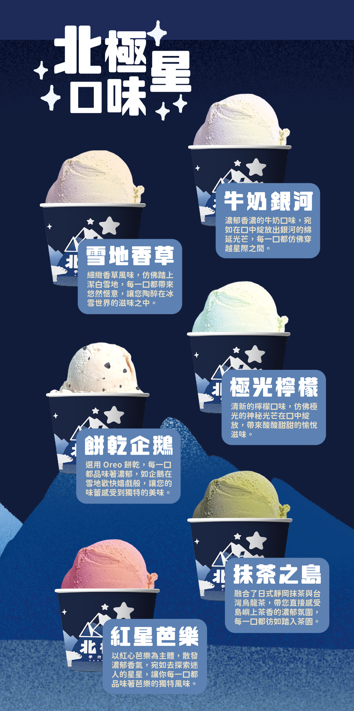 網紅競賽代言/北極星冰淇淋