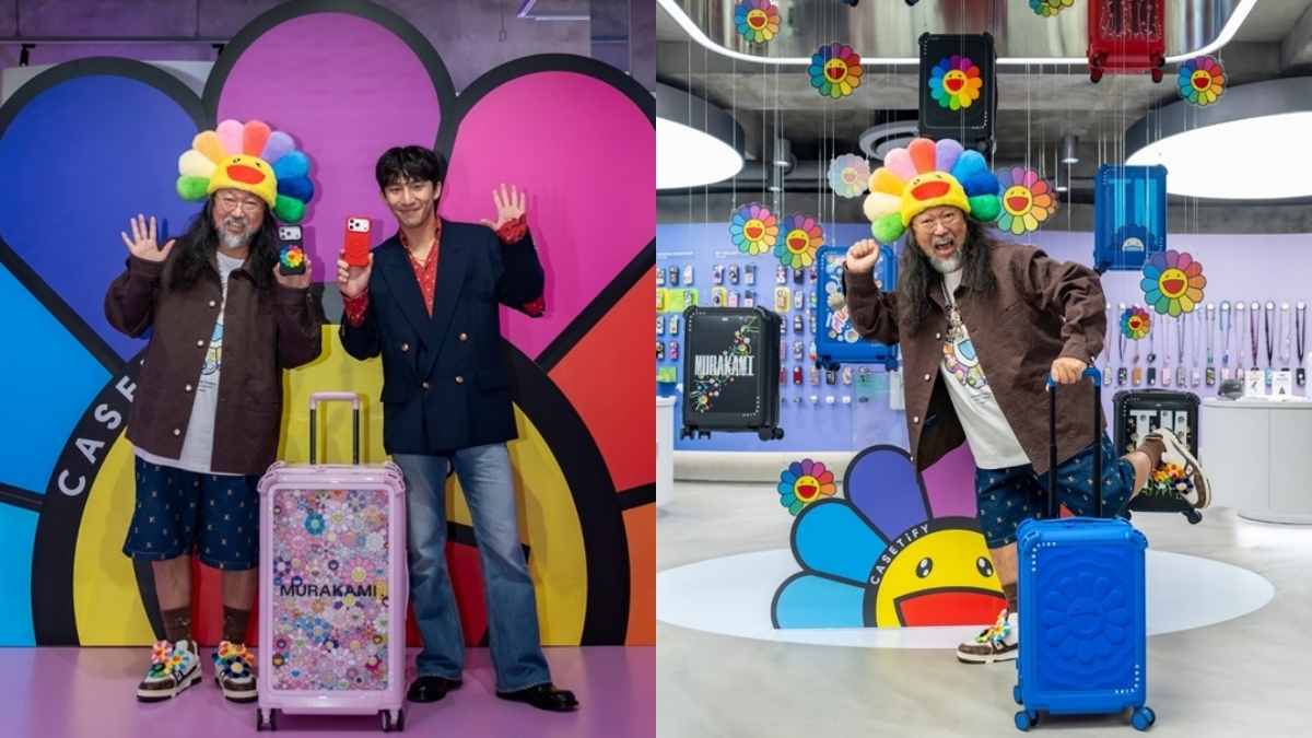 村上隆x CASETiFY 聯名系列「FLOWERS BLOOM」超限量18K金手機殼、波紋